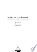 libro Arquitectura Escrita