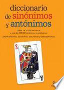 Diccionario De Sinónimos Y Antónimos