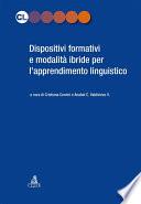 libro Dispositivi Formativi Per L Apprendimento Linguistico