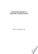 libro Fundamentos De La Comunicación Humana