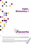 libro Inglés. Elementary 1