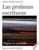 libro Las Profanas Escrituras