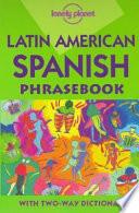 libro Latin American Spanish Phrasebook