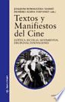 libro Textos Y Manifiestos Del Cine