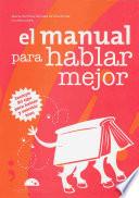 libro El Manual Para Hablar Mejor