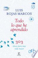 libro Todo Lo Que He Aprendido