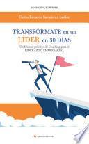 libro Transfórmate En Un Líder En 30 Días