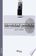 libro Identidad Perdida