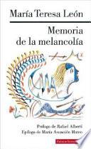 libro Memoria De La Melancolía