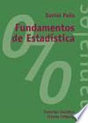 libro Fundamentos De Estadística