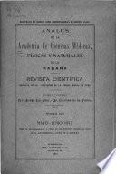 libro Anales De La Academia De Ciencias Médicas, Físicas Y Naturales De La Habana