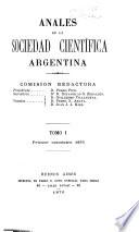 Anales De La Sociedad Científica Argentina