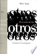 libro El Sentido De Los Otros