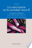 La Convivencia En La Sociedad Vasca   Vol. Ii