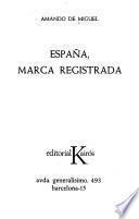 libro España, Marca Registrada