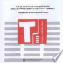 libro Ideas Estéticas Y Pedagógicas En La España Finisecular: Ángel Gavinet