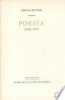 Poesía, 1936 1977