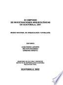 libro Décimoquinto Simposio De Investigaciones Arqueologícas En Guatemala