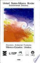 libro Directorio Ambiental Fronterizo México Estados Unidos 1996