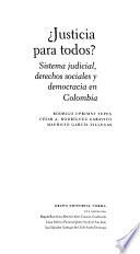 libro ¿justicia Para Todos?