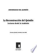 libro La Reconstrucción Del Quindío