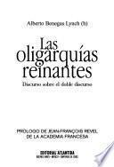 libro Las Oligarquías Reinantes