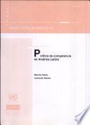 libro Política De Competencia En América Latina