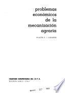 Problemas Económicos De La Mecanización Agraria