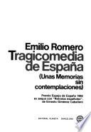 libro Tragicomedia De España