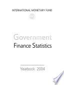 libro Government Finance Statistics Yearbook, 2004