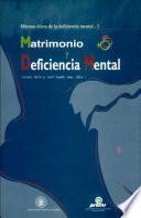 libro Matrimonio Y Deficiencia Mental