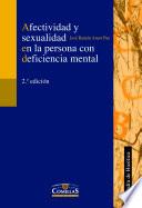 Afectividad Y Sexualidad En La Persona Con Deficiencia Mental