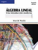 libro Álgebra Lineal