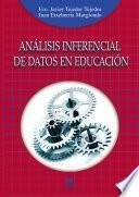 libro Análisis Inferencial De Datos En Educación