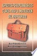 libro Aspectos Psicopedagógicos Claves Para La Instrucción Del Profesorado