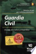 libro Baterías De Test Por Materias Y Problemas. Guardia Civil. Escala De Cabos Y Guardias