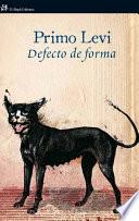 libro Defecto De Forma