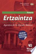 libro Ertzaintza. Agentes De La Escala Básica. Temario