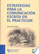 libro Estrategias Para La Comunicación Escrita En El Practicum