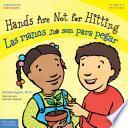 libro Hands Are Not For Hitting / Las Manos No Son Para Pegar