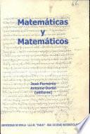 libro Matemáticas Y Matemáticos