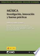 libro Música. Investigación, Innovación Y Buenas Prácticas