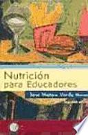 libro Nutrición Para Educadores