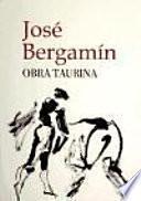 libro Obra Taurina