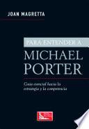 libro Para Entender A Michael Porter