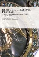 libro Remploi, Citation, Plagiat