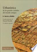 libro Urbanística De Las Grandes Ciudades Del Mundo Antiguo