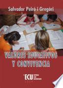 libro Valores Educativos Y Convivencia