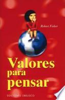 libro Valores Para Pensar