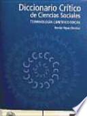 libro Diccionario Crítico De Ciencias Sociales